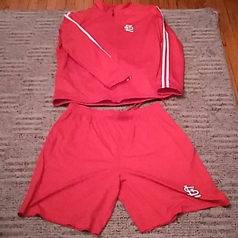 Jacket and matching shorts